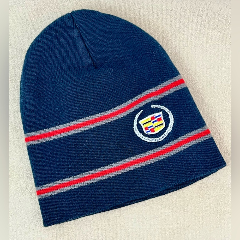 Cadillac Club Apparel Juniors Beanie w/ Classic Logo